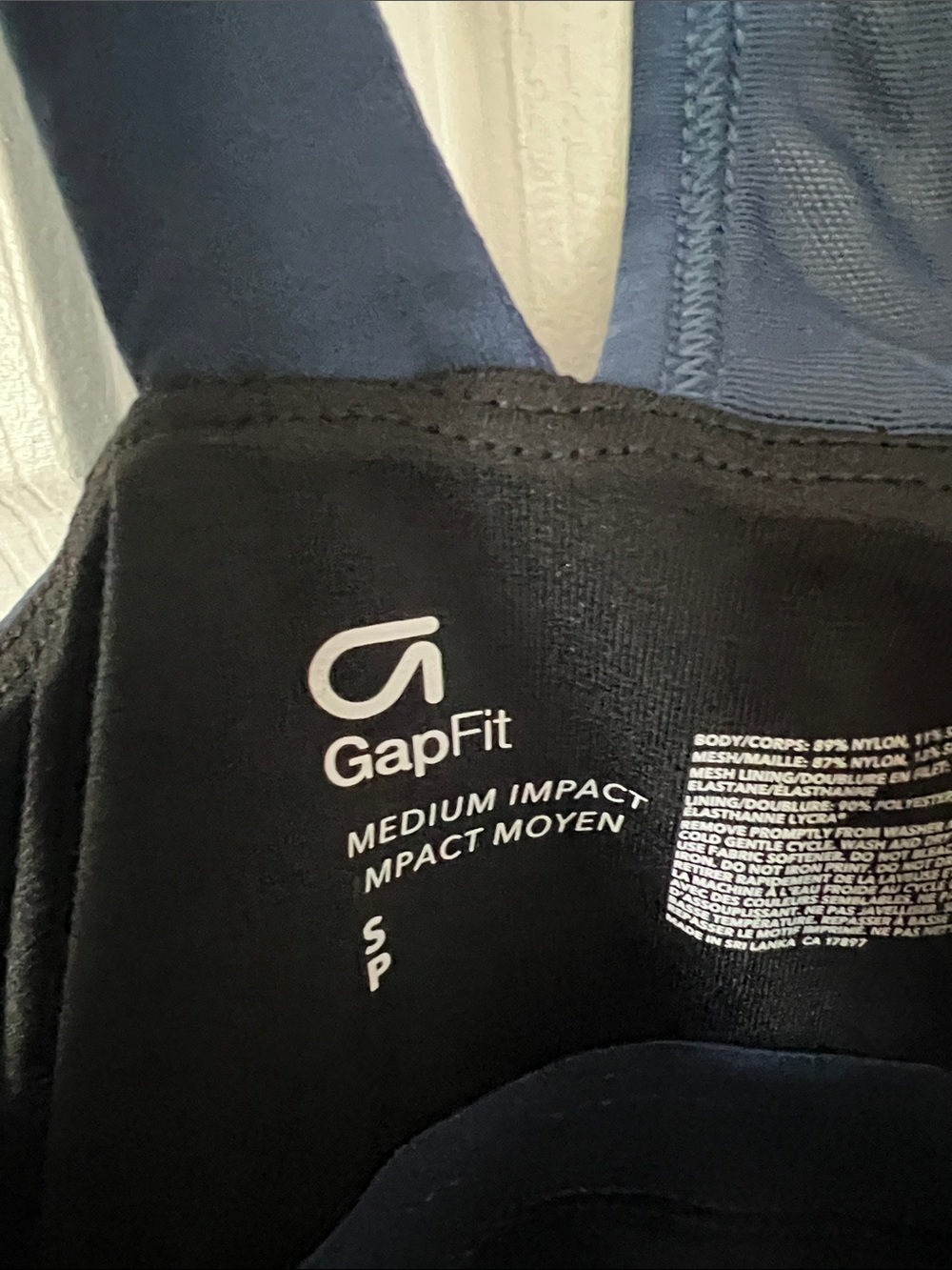 GAP Navy Blue Racerback Tank Top - Picture 2 of 3